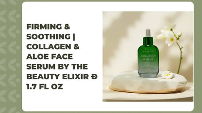Firming &amp; Soothing | Collagen &amp; Aloe Face Serum by The Beauty Elixir &ETH; 1.7 fl oz by@Outfy