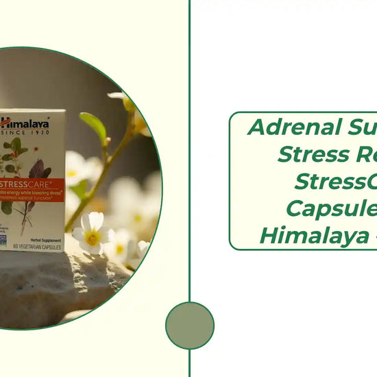 Adrenal Support &amp; Stress Relief | StressCare Capsules by Himalaya &ndash; 60 ct by@Outfy