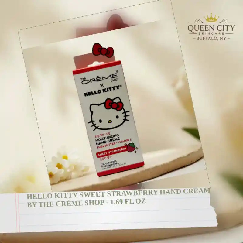 Hello Kitty Sweet Strawberry Hand Cream by The Cr&egrave;me Shop - 1.69 fl oz by@Outfy