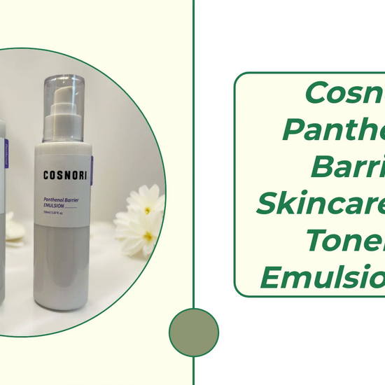 Cosnori Panthenol Barrier Skincare Kit - Toner & Emulsion Set