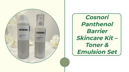 Cosnori Panthenol Barrier Skincare Kit - Toner & Emulsion Set