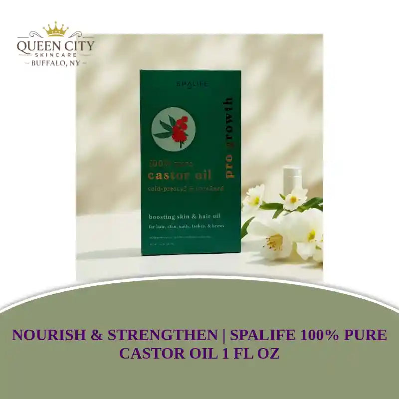 Nourish &amp; Strengthen | SpaLife 100% Pure Castor Oil 1 fl oz by@Outfy