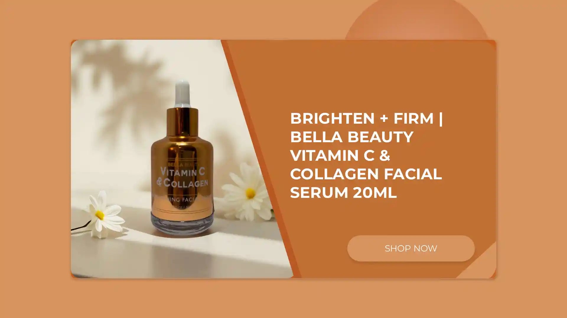 Brighten + Firm | Bella Beauty Vitamin C &amp; Collagen Facial Serum 20ml by@Outfy