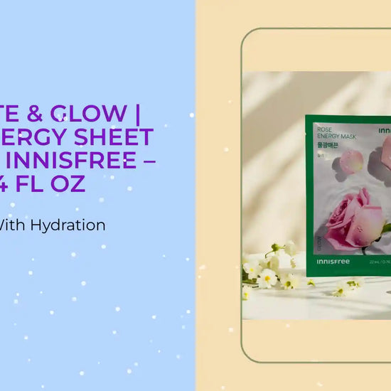 Hydrate &amp; Glow | Rose Energy Sheet Mask by Innisfree &ndash; 0.74 fl oz by@Outfy