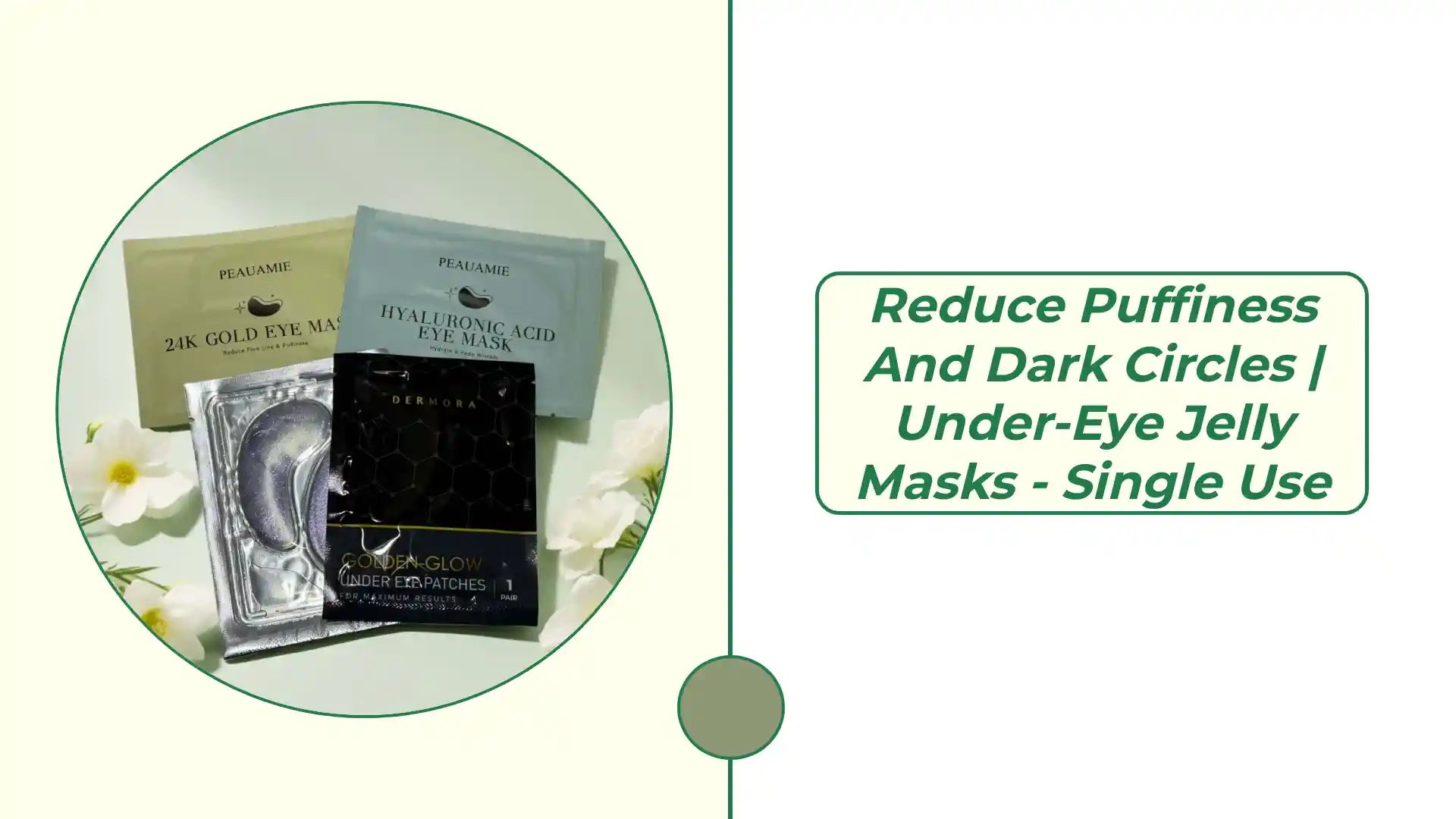 Reduce Puffiness and Dark Circles | Under-Eye Jelly Masks - Single Use by@Outfy