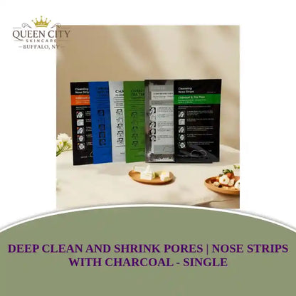 Deep Clean and Shrink Pores | Nose Strips with Charcoal - Single by@Outfy