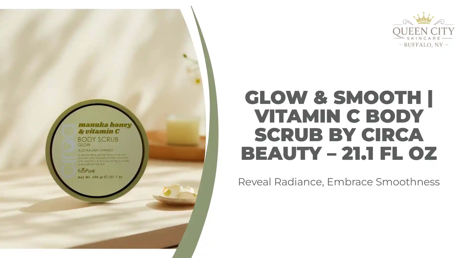 Glow &amp; Smooth | Vitamin C Body Scrub by Circa Beauty &ndash; 21.1 fl oz by@Outfy