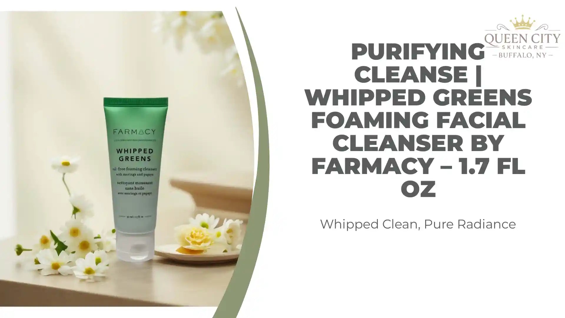 Purifying Cleanse | Whipped Greens Foaming Facial Cleanser by Farmacy &ndash; 1.7 fl oz by@Outfy