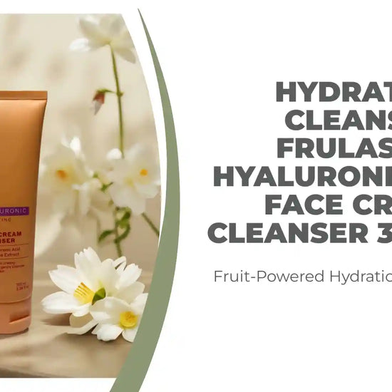 Hydrate &amp; Cleanse | FRULASKIN Hyaluronic Daily Face Cream Cleanser 3.4 fl oz by@Outfy