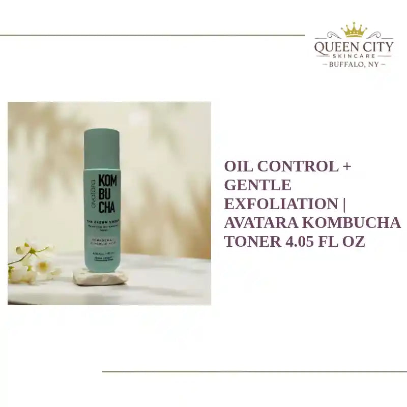 Oil Control + Gentle Exfoliation | Avatara KOMBUCHA Toner 4.05 fl oz by@Outfy