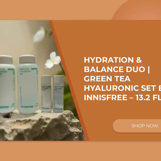 Hydration &amp; Balance Duo | Green Tea Hyaluronic Set by Innisfree &ndash; 13.2 fl oz by@Outfy