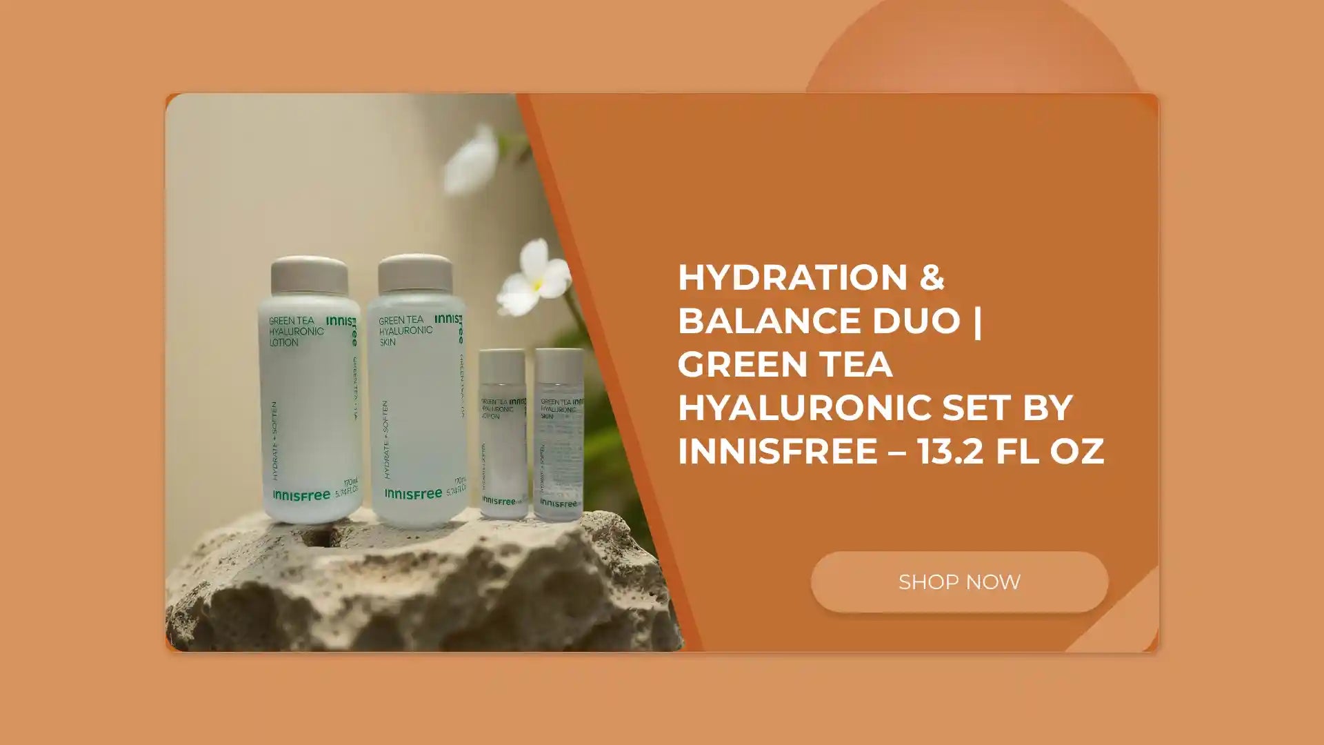 Hydration &amp; Balance Duo | Green Tea Hyaluronic Set by Innisfree &ndash; 13.2 fl oz by@Outfy