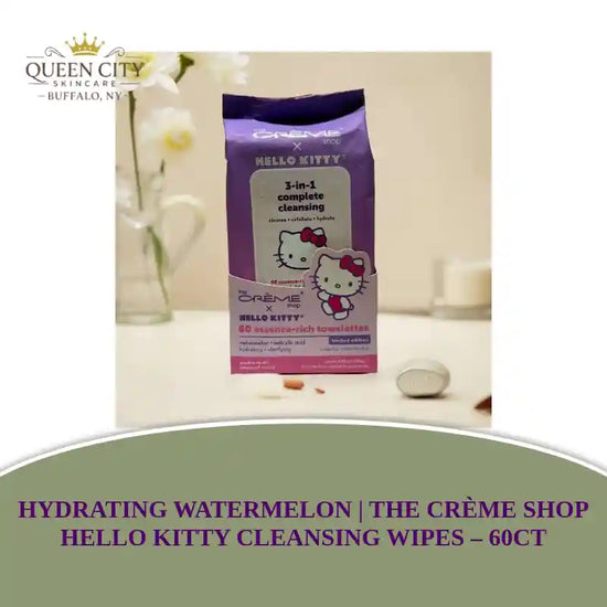 Hydrating Watermelon | The Cr&egrave;me Shop Hello Kitty Cleansing Wipes &ndash; 60ct by@Outfy
