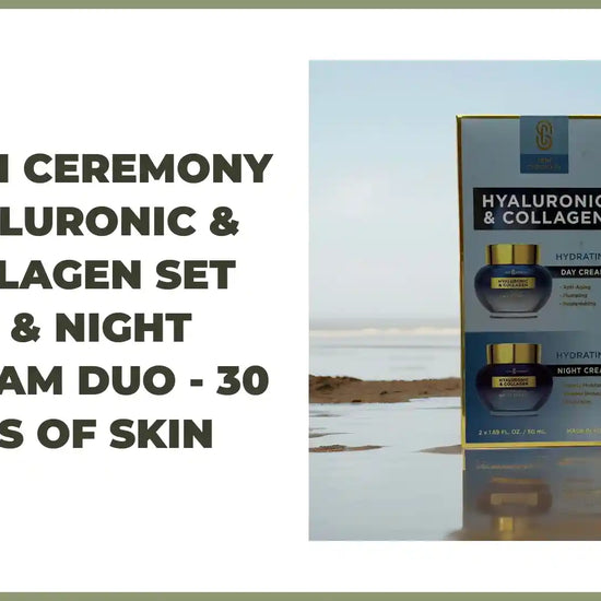 Skin Ceremony Hyaluronic & Collagen Day and Night Cream Duo