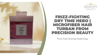 Frizz-Fighting Dry Time Hero | Microfiber Hair Turban from Precision Beauty by@Outfy