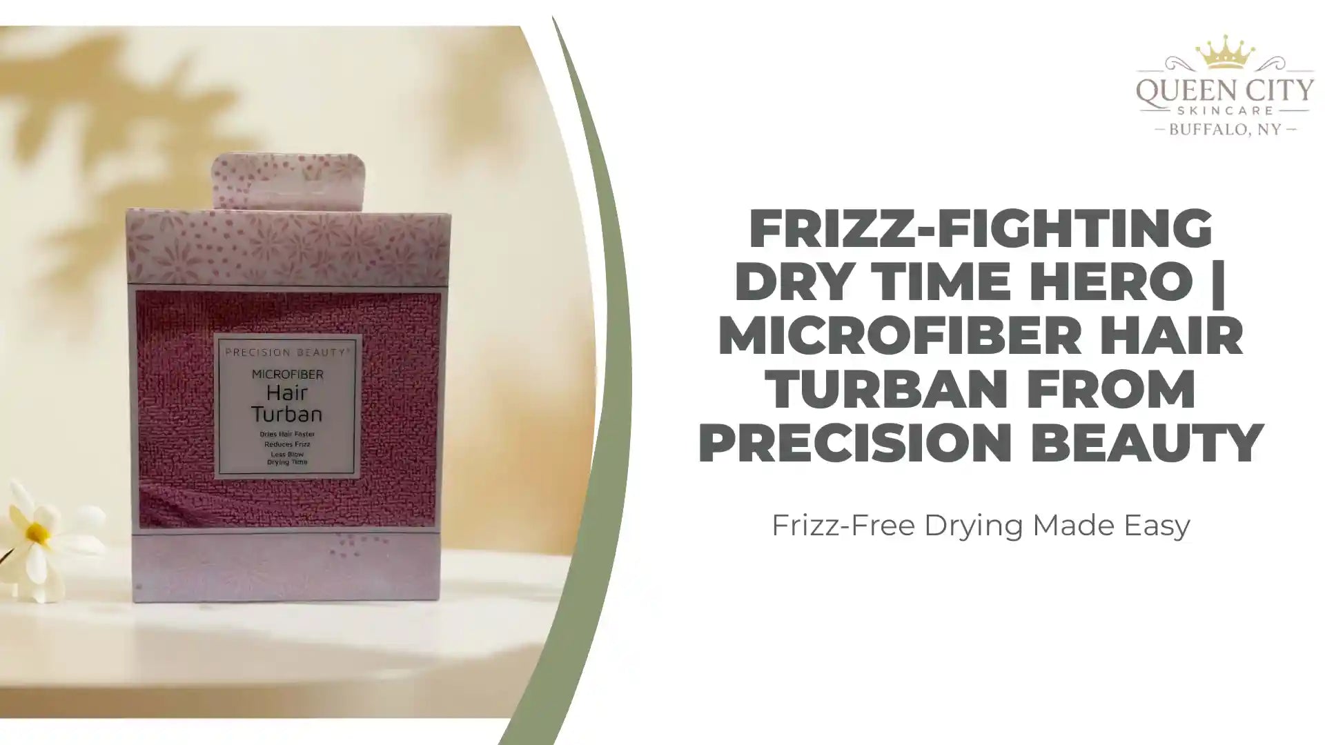 Frizz-Fighting Dry Time Hero | Microfiber Hair Turban from Precision Beauty by@Outfy