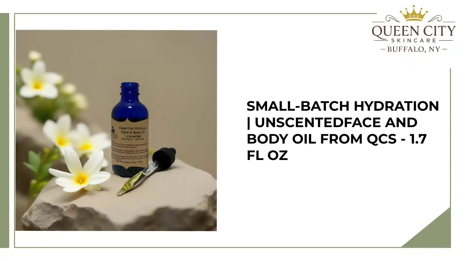 Small-Batch Hydration | UnscentedFace and Body Oil from QCS - 1.7 fl oz by@Outfy
