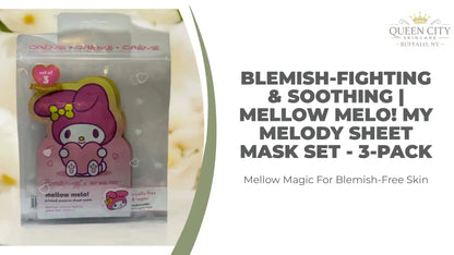 Blemish-Fighting &amp; Soothing | Mellow Melo! My Melody Sheet Mask Set - 3-Pack by@Outfy
