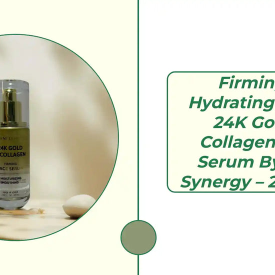 Firming &amp; Hydrating Glow | 24K Gold &amp; Collagen Face Serum by Skin Synergy &ndash; 2.0 fl oz by@Outfy