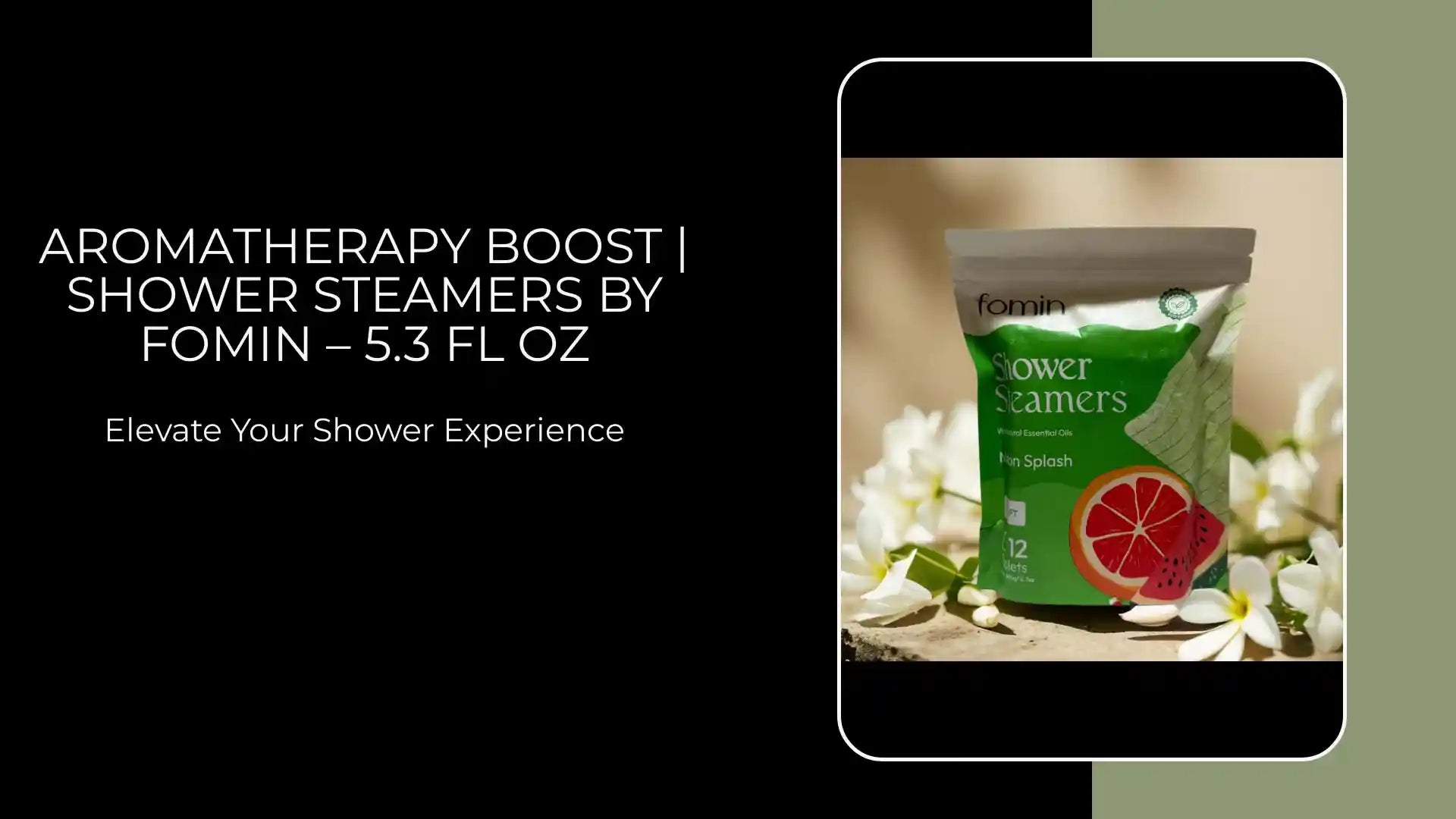 Aromatherapy Boost | Shower Steamers by Fomin &ndash; 5.3 fl oz by@Outfy