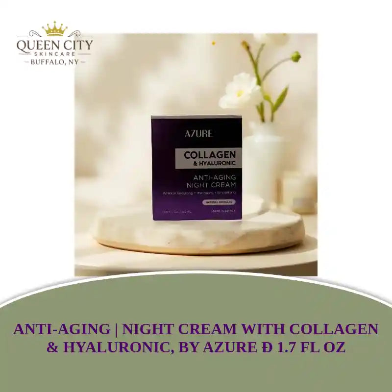 Anti-Aging | Night Cream with Collagen &amp; Hyaluronic, by Azure &ETH; 1.7 fl oz by@Outfy