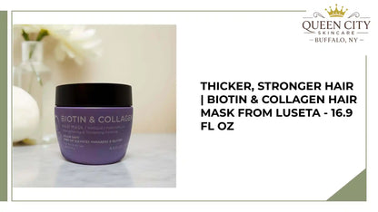 Thicker, Stronger Hair | Biotin &amp; Collagen Hair Mask from Luseta - 16.9 fl oz by@Outfy