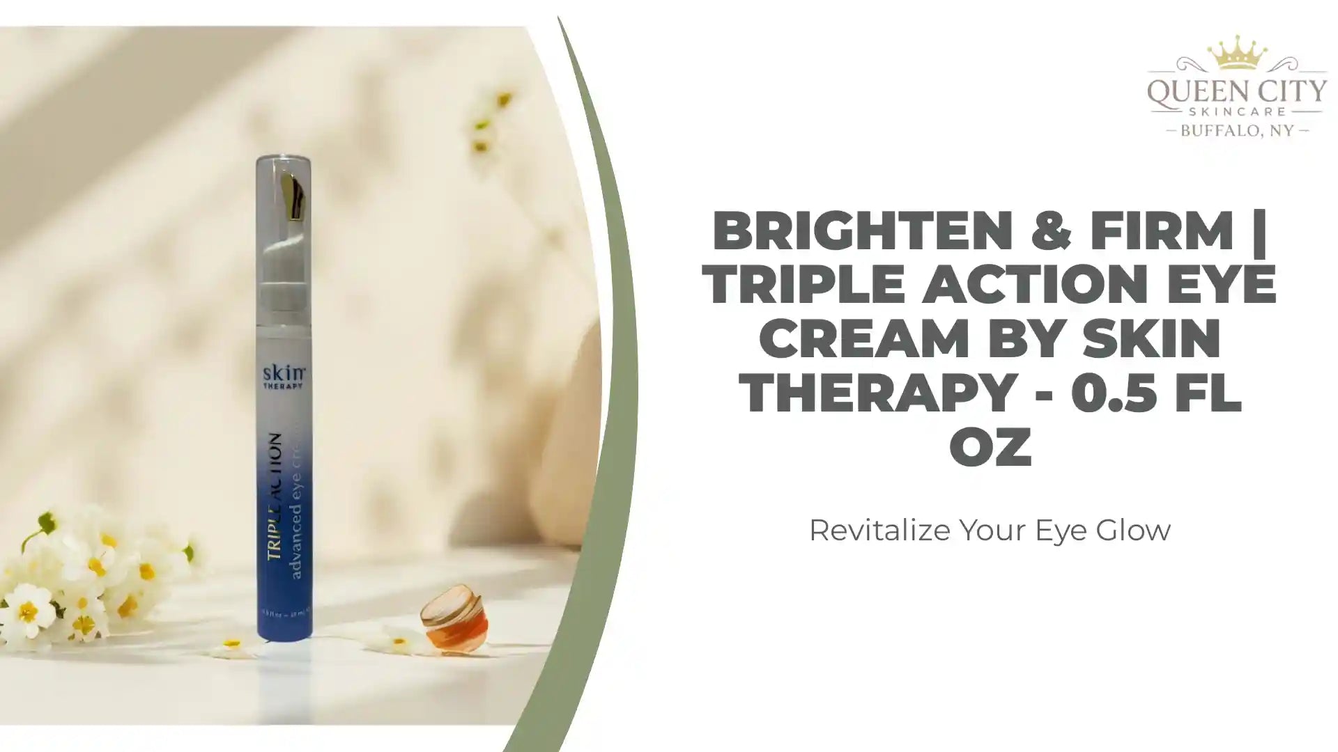 Brighten &amp; Firm | Triple Action Eye Cream by Skin Therapy - 0.5 fl oz by@Outfy