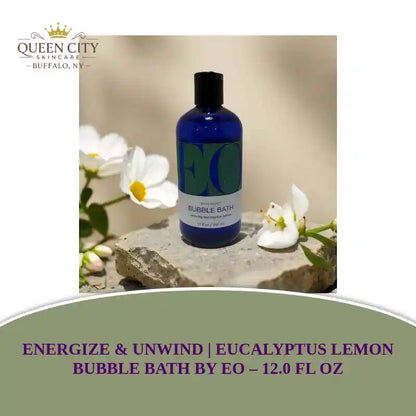 Energize &amp; Unwind | Eucalyptus Lemon Bubble Bath by EO &ndash; 12.0 fl oz by@Outfy