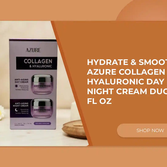 Hydrate &amp; Smooth | Azure Collagen &amp; Hyaluronic Day &amp; Night Cream Duo 1.7 fl oz by@Outfy