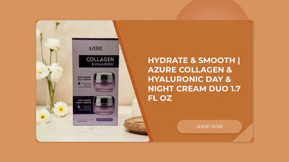 Hydrate &amp; Smooth | Azure Collagen &amp; Hyaluronic Day &amp; Night Cream Duo 1.7 fl oz by@Outfy