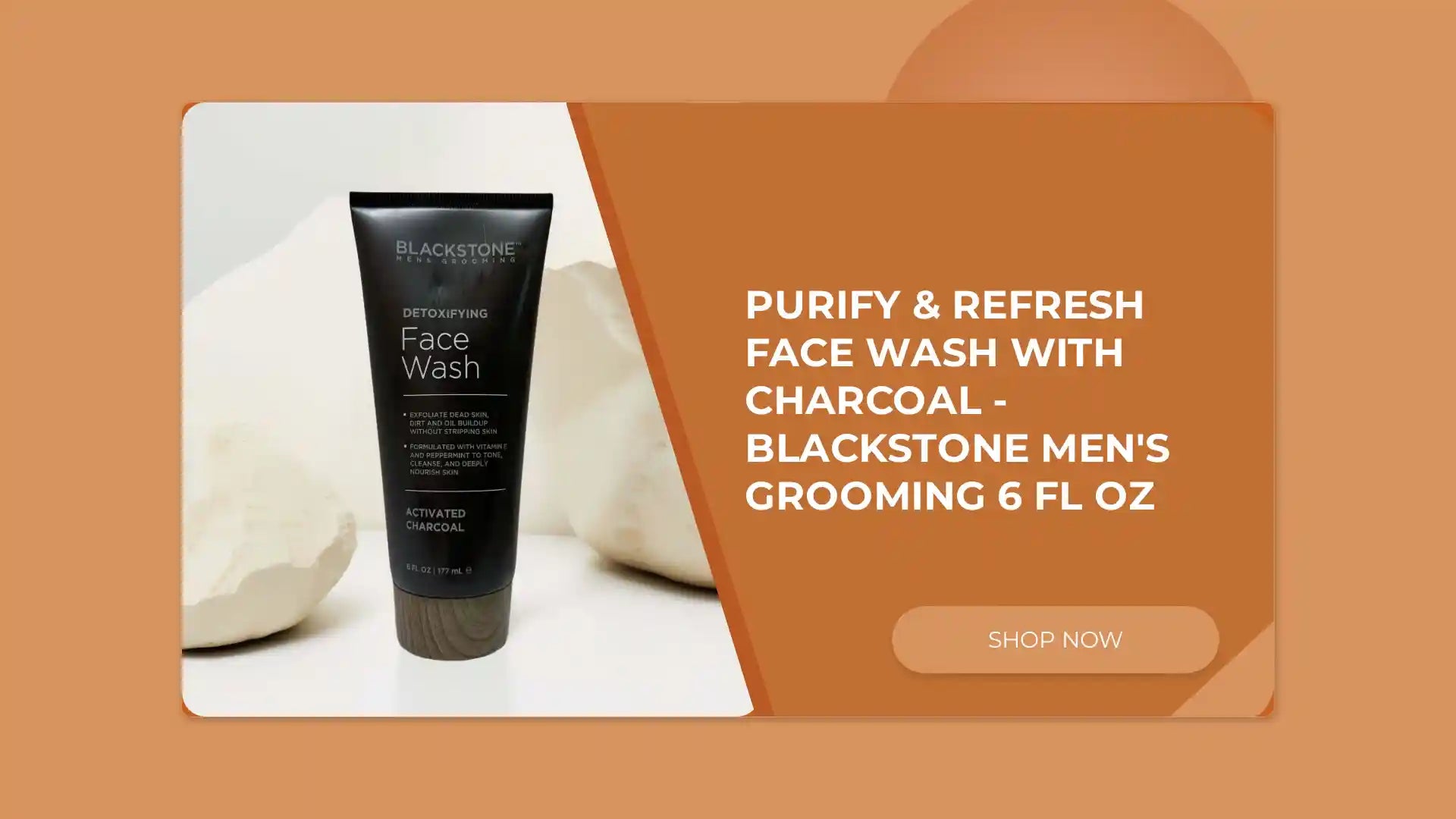 Purify &amp; Refresh Face Wash with Charcoal - Blackstone Men&#039;s Grooming 6 fl oz by@Outfy