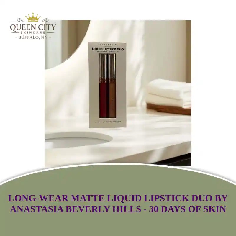 Long-Wear Matte Liquid Lipstick Duo by Anastasia Beverly Hills - 30 Days of Skin by@Outfy