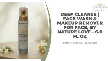 Deep Cleanse | Face Wash &amp; Makeup Remover for Face, by Nature Love - 6.0 fl oz by@Outfy