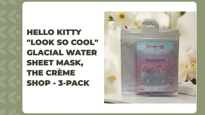 Hello Kitty &quot;Look So Cool&quot; Glacial Water Sheet Mask, The Cr&egrave;me SHop - 3-Pack by@Outfy