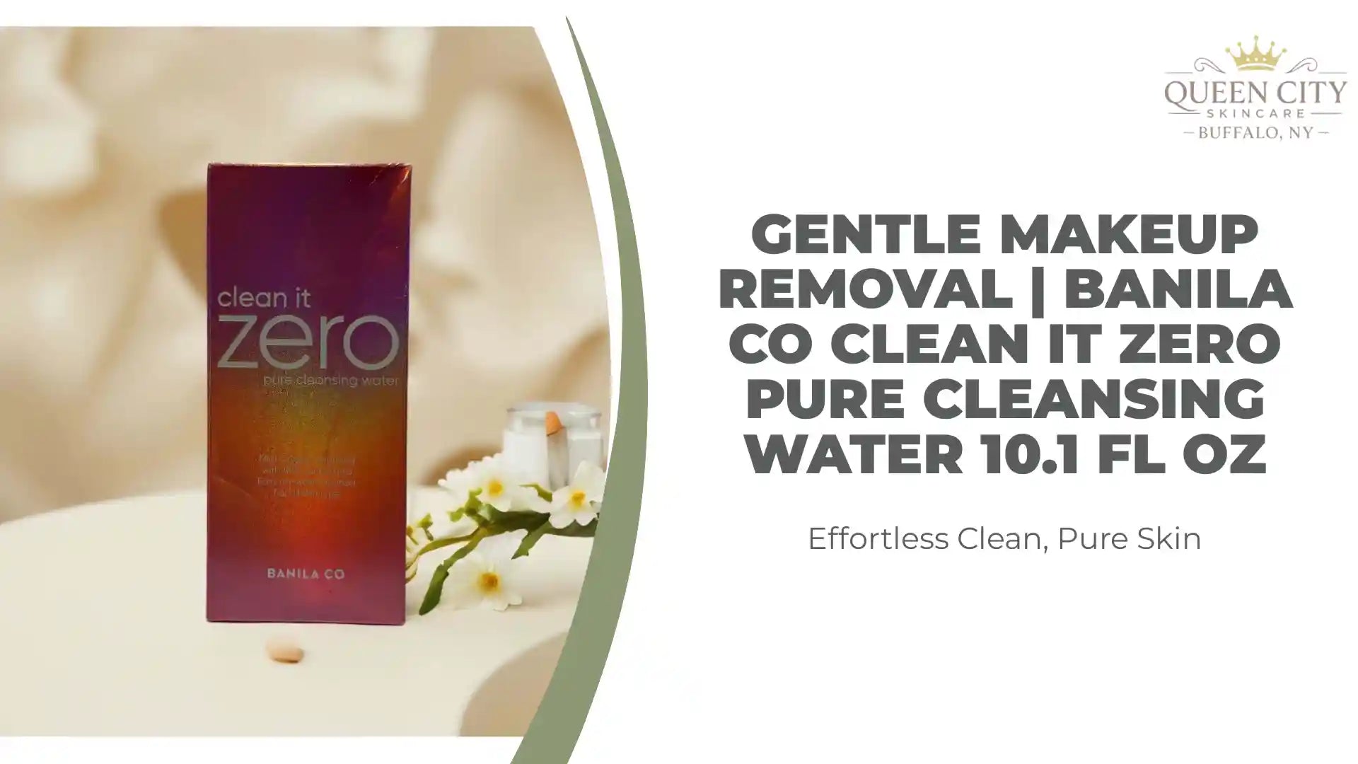 Gentle Makeup Removal | Banila Co Clean It Zero Pure Cleansing Water 10.1 fl oz by@Outfy