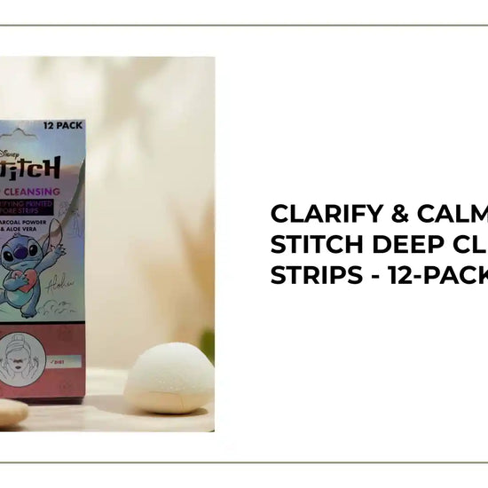 Clarify &amp; Calm | Disney Stitch Deep Clean Pore Strips - 12-Pack by@Outfy