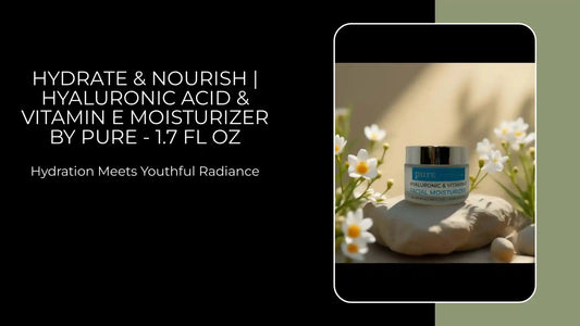 Hydrate &amp; Nourish | Hyaluronic Acid &amp; Vitamin E Moisturizer by PURE - 1.7 fl oz by@Outfy