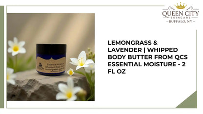 Lemongrass &amp; Lavender | Whipped Body Butter from QCS Essential Moisture - 2 fl oz by@Outfy