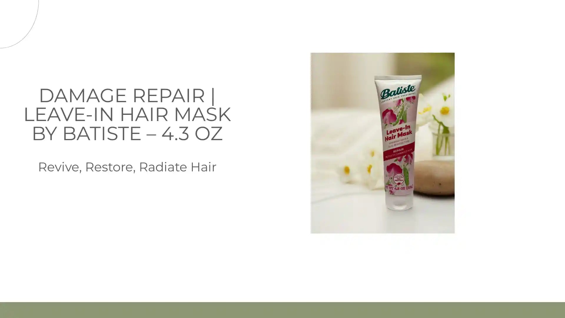 Damage Repair | Leave-In Hair Mask by Batiste &ndash; 4.3 oz by@Outfy