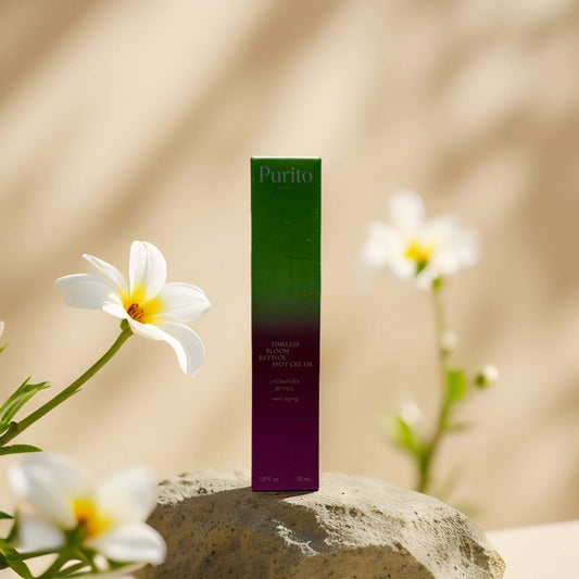 Targeted Firming & Renewal | Timeless Bloom Retinol Spot Cream by Purito – 1.01 fl oz