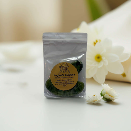 Lift & Sculpt | Regina’s Heart-Shaped Gua Sha Stone for Face