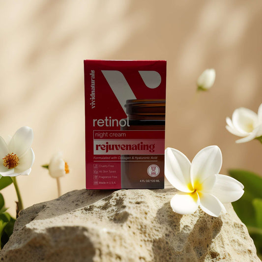 Rejuvenate & Firm | Retinol Night Cream by Vividnaturals – 4.0 oz