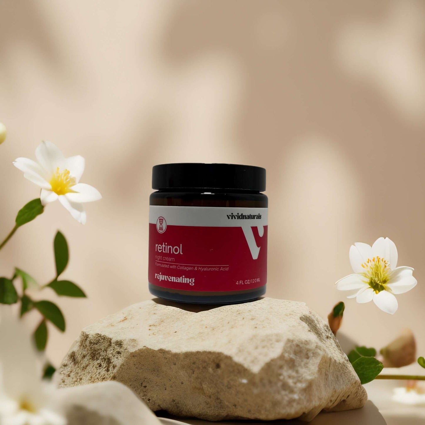 Rejuvenate & Firm | Retinol Night Cream by Vividnaturals – 4.0 oz