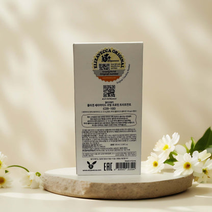 Back of CER-100 Collagen Ceramide Hair Treatment box.