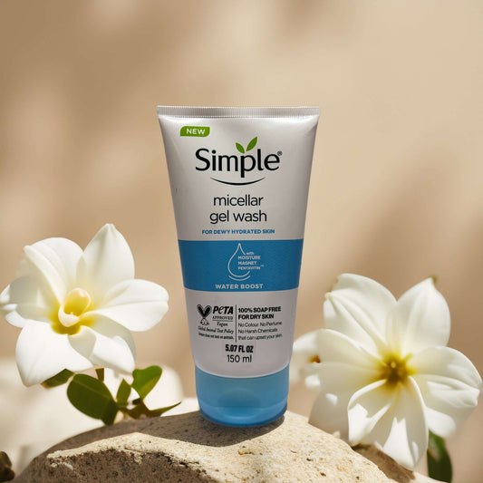 Gentle Hydration Cleanse | Micellar Gel Wash by Simple – 5.1 fl oz