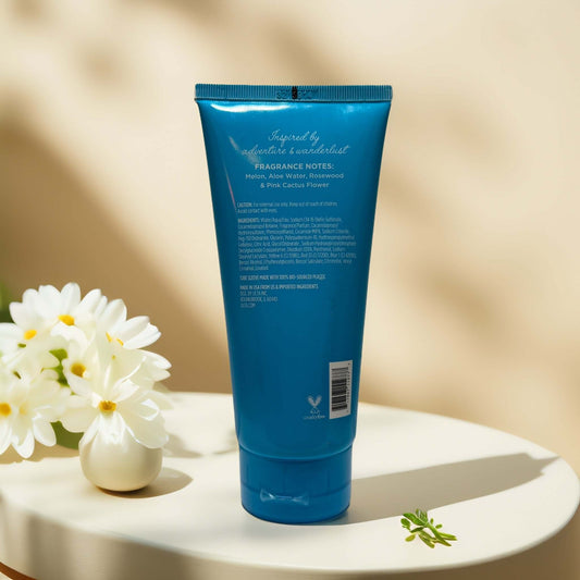 Whim by Ulta Sparkling Cloud scented body wash tube, 6.7 fl oz.
