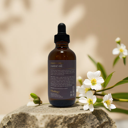 Strength & Nourish | Cold Pressed Castor Oil by Oliology – 4 fl oz