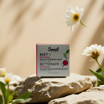 Firm & Smooth | Beet + Retinol Night Mask by Sweet Chef – 1.7 oz