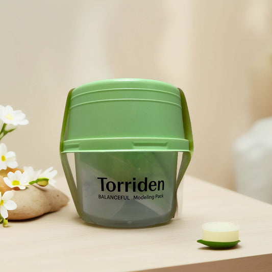 Torriden Balanceful Modeling Pack container on a table.