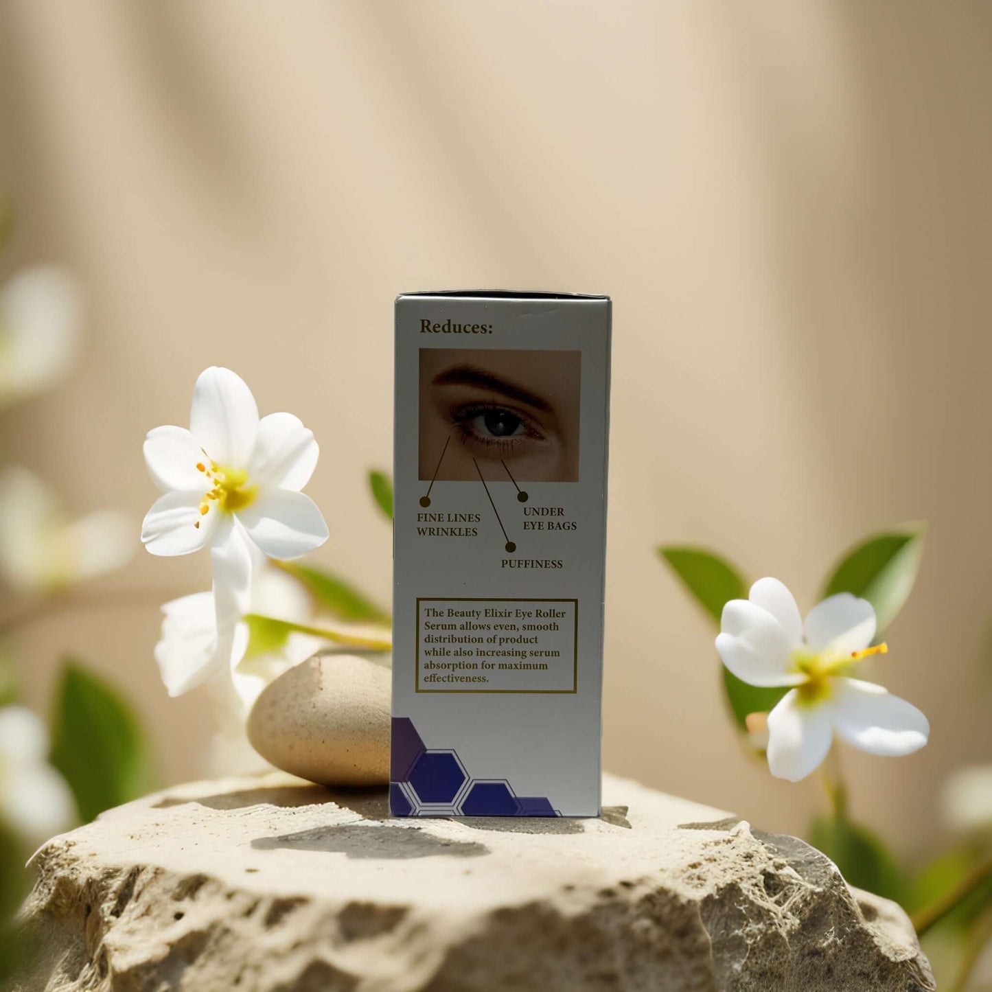 Under-Eye Firming Treatment | Retinol Roller Serum from The Beauty Elixir – 0.3 fl oz